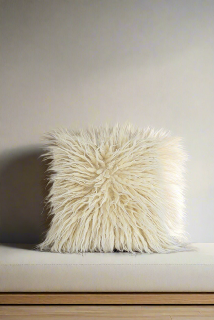 Furry Wool Pillow