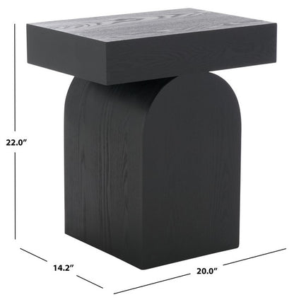 Baraki End Table - Black