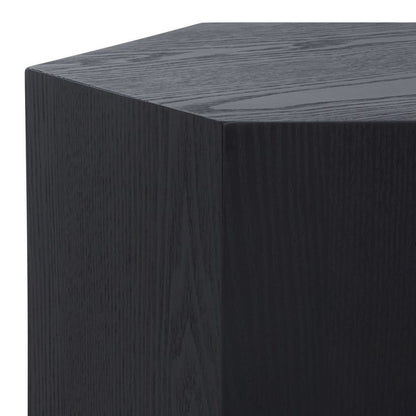 Barahan End Table- Black
