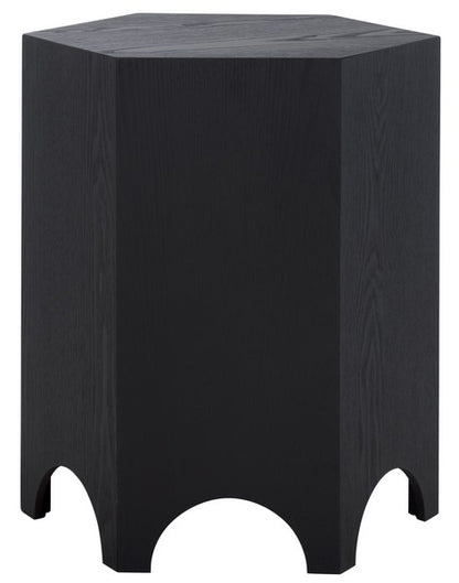 Barahan End Table- Black