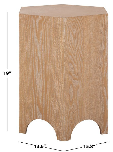 Barahan End Table - Natural