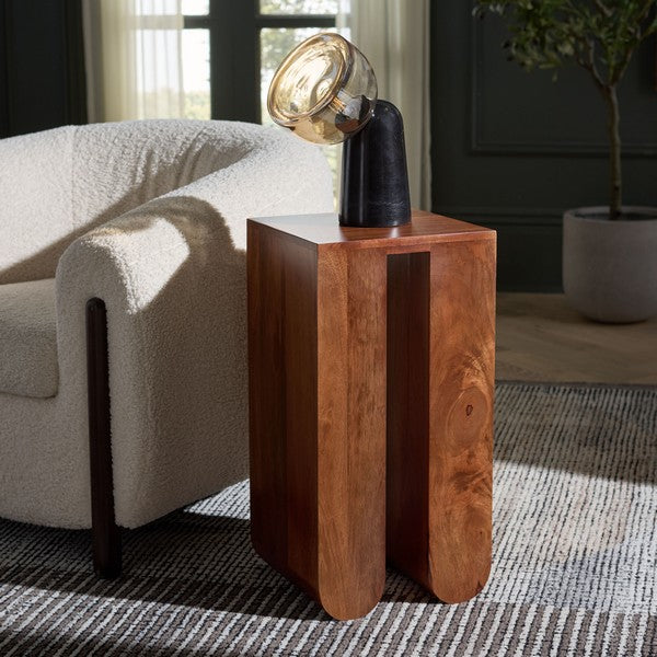 Catina Glass Accent Table