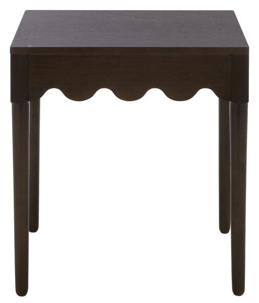 Neha Accent Table - Dark Chocolate