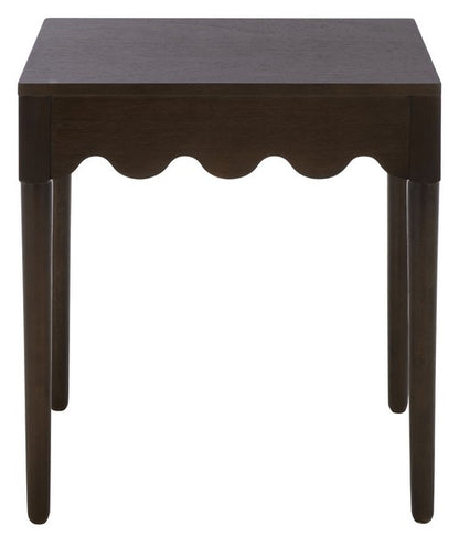 Neha Accent Table - Dark Chocolate