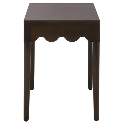 Neha Accent Table - Dark Chocolate