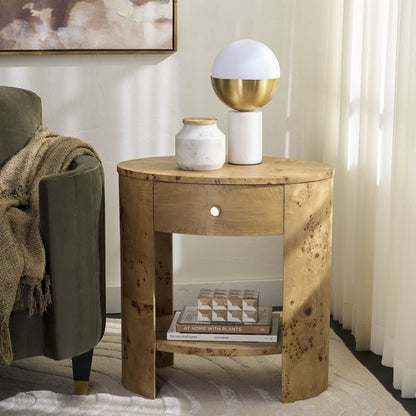 Philippe 1 Drawer 1 Shelf Accent Table