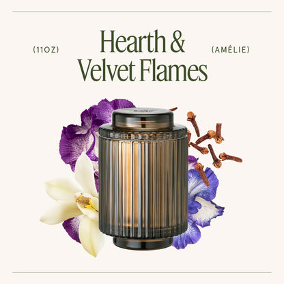 Amélie – Hearth & Velvet Flames 11oz Candle