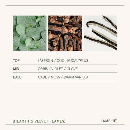 Amélie – Hearth & Velvet Flames 11oz Candle