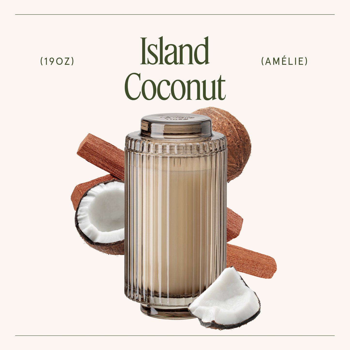 Amélie – Island Coconut Candle