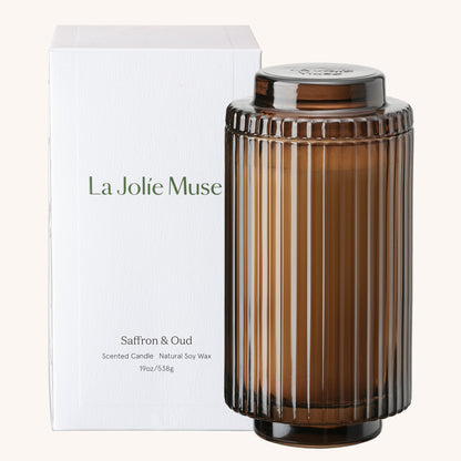 Amélie – Saffron & Oud Candle