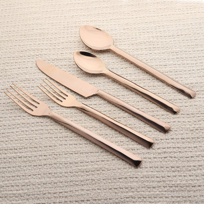 Ariella PVD 5 Pc. Flatware Set