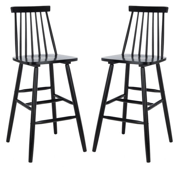 Beaufort Bar Stool Set of 2 - Black