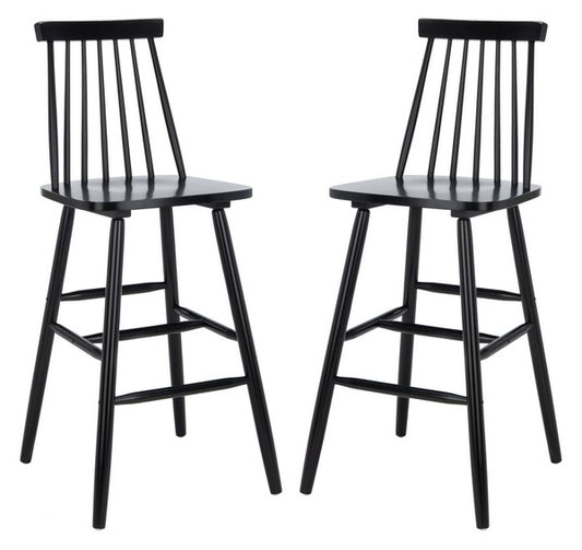Beaufort Bar Stool Set of 2 - Black