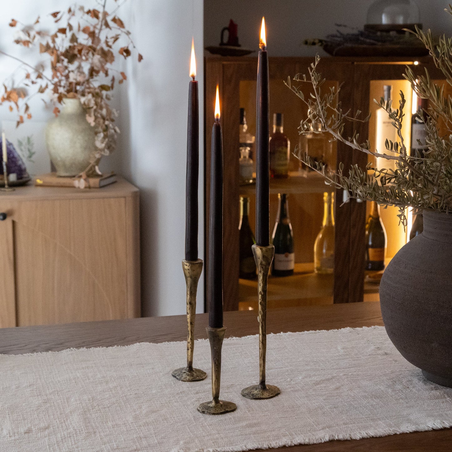 Melissa Taper Beeswax Candles - Set of 2