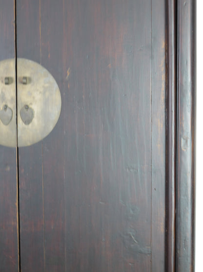 Hand Carved Apron Antique Chinese Cabinet