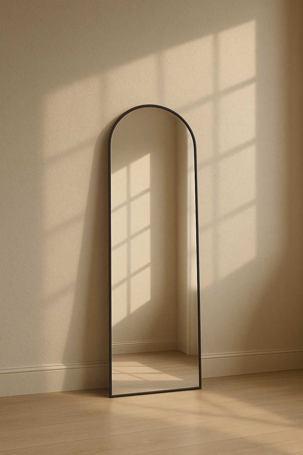 Arched Floor Mirror