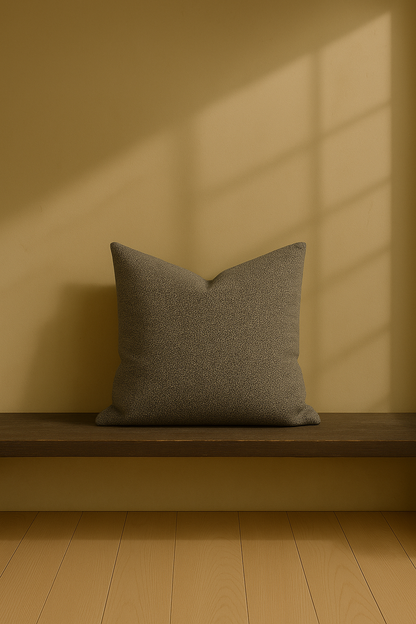 Nubby Pillow in Charcoal