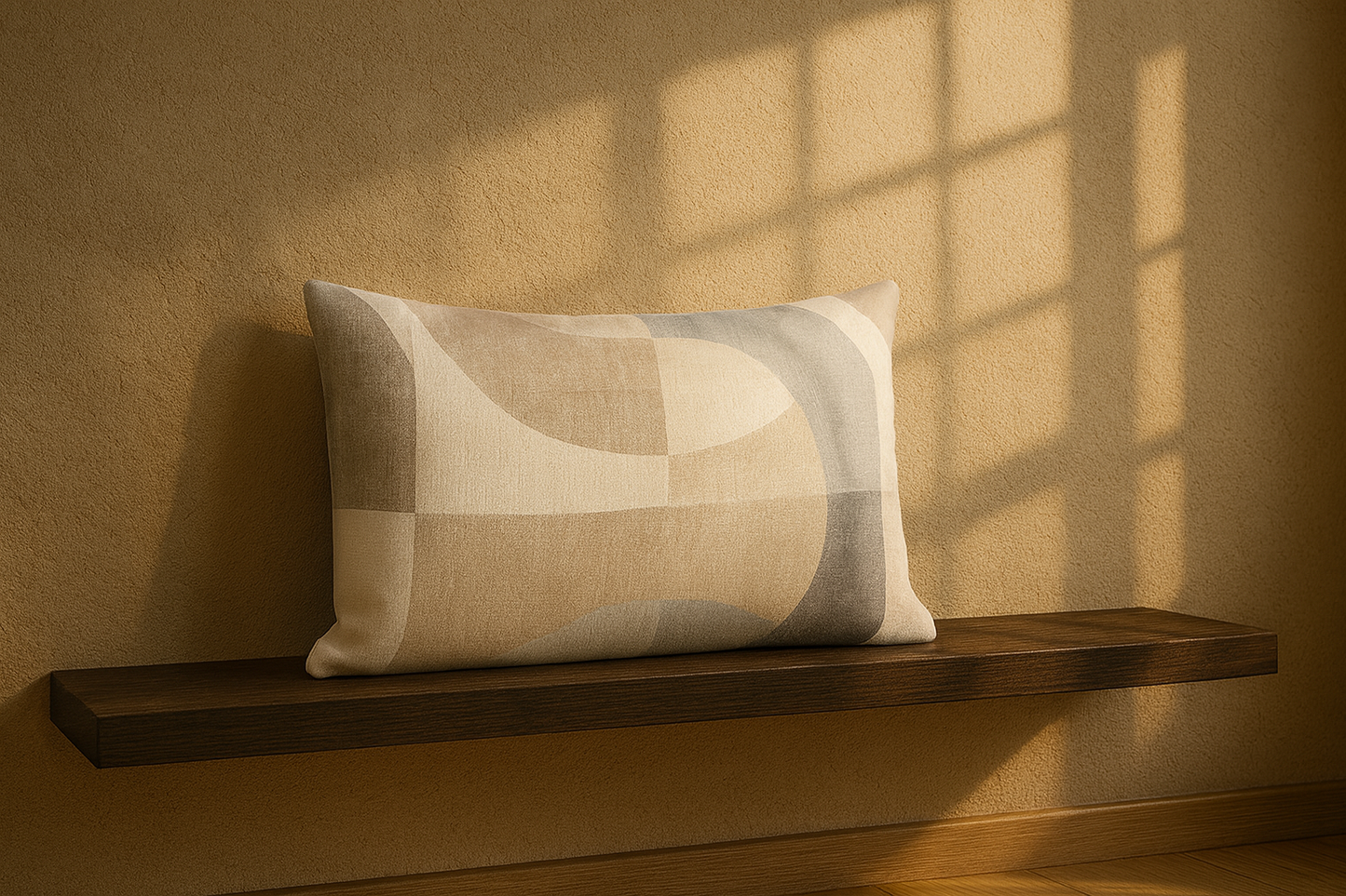 Colonnade Pillow Cover in Parchment, Kelly Wearstler Textiles