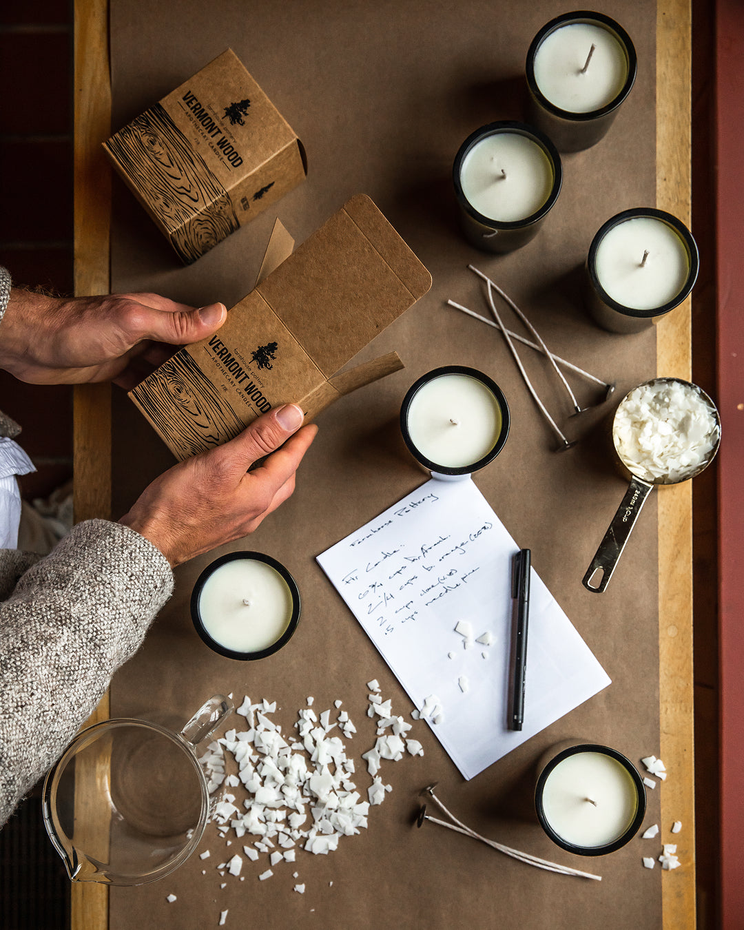 Vermont Wood Candle