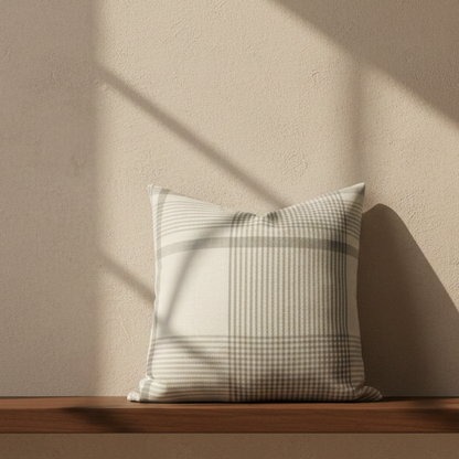Exodus Pillow Cover in Beige