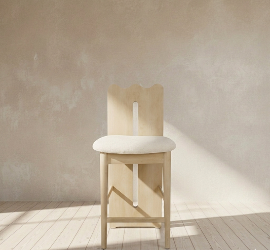 Kieran Counter Stool - Ivory