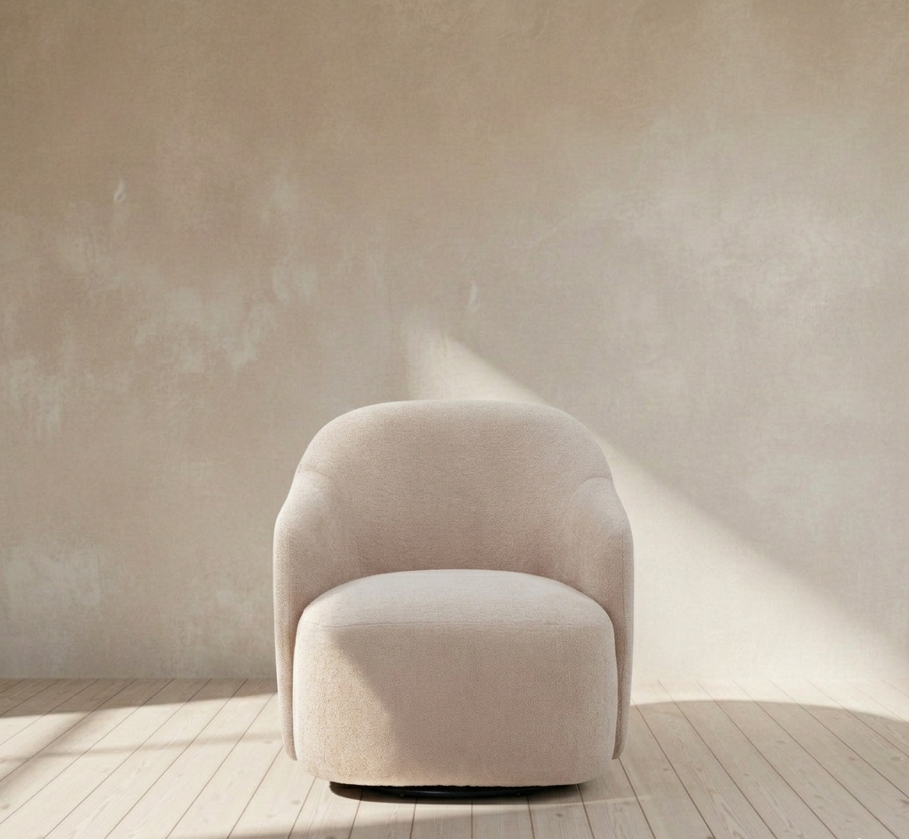 Peitra Boucle Accent Chair