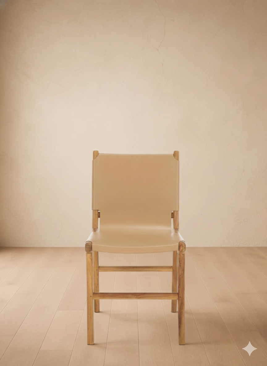 Cassaphina Leather Dining Chair