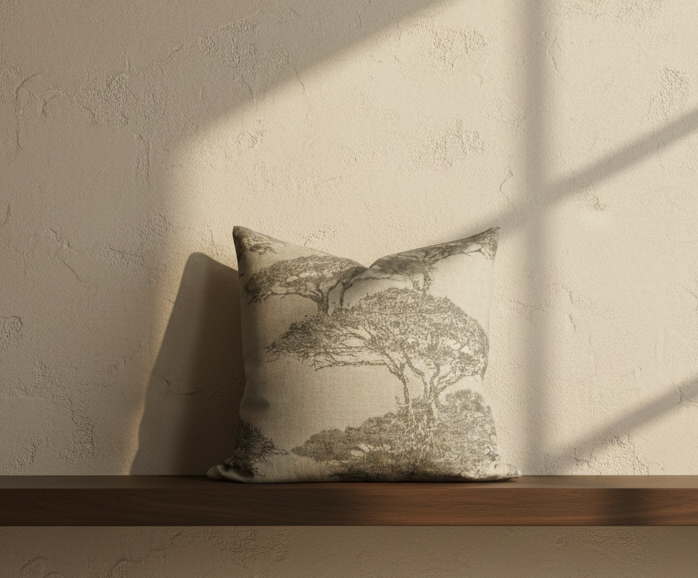 Torrey Pines Pillow Cover in Beige