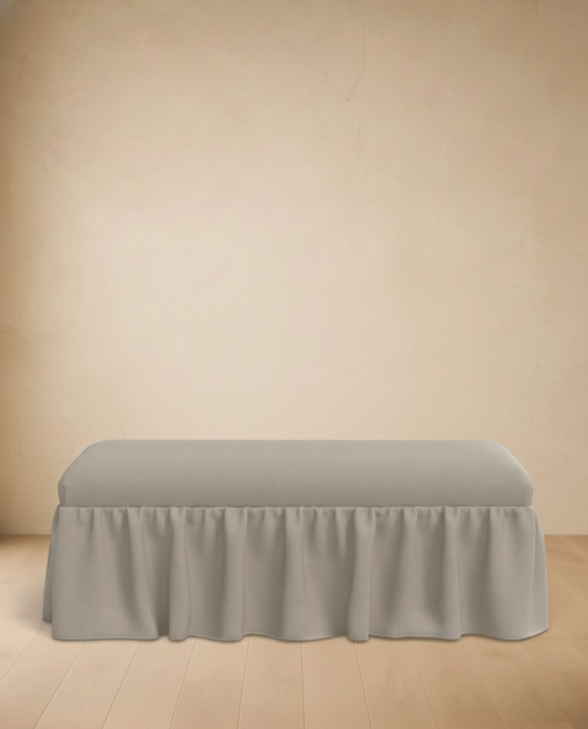 Nia Ruffle Dining Bench