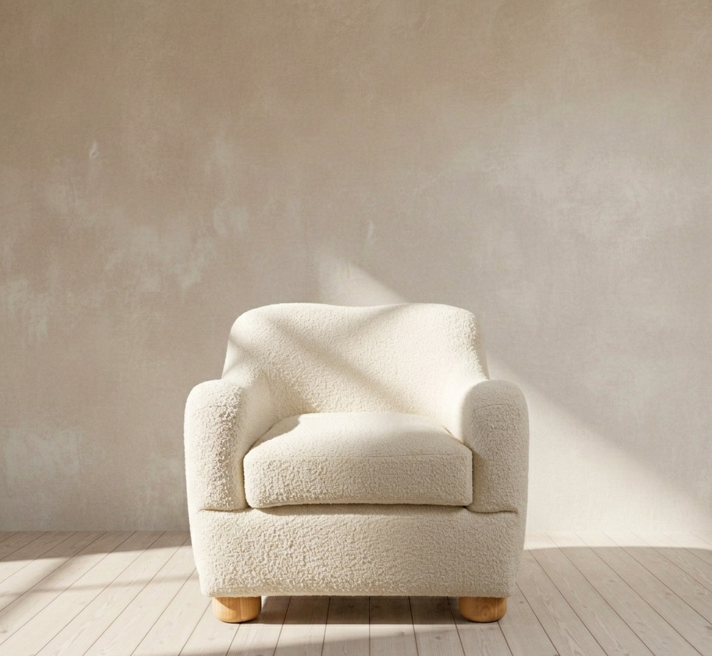 Dyanna Boucle Accent Chair
