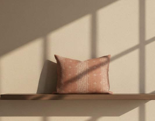Fez Pillow Cover in Terracotta, Peter Dunham Textiles
