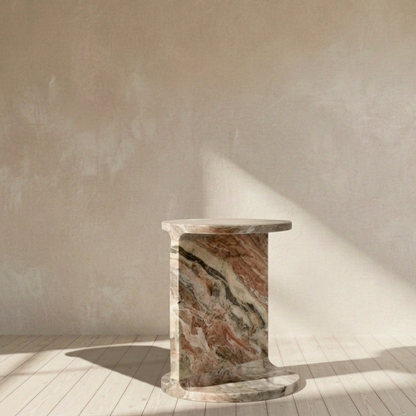 Melinda Marble C Accent Table