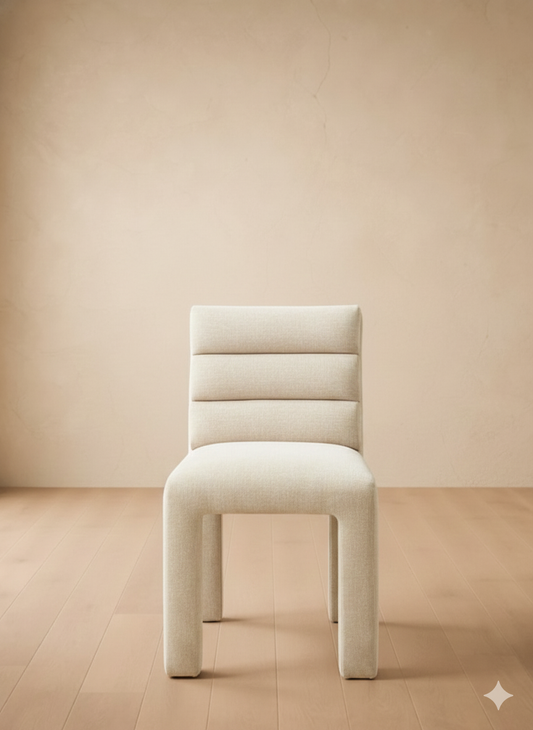 Pietro Channel Tufted Dining Chair