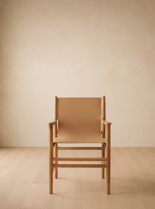 Cassaphina Leather Arm Chair