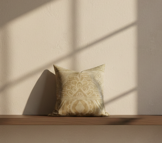 Medinas Pillow Cover in Camel Brown
