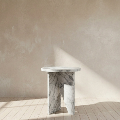 Devlin Marble Drink Table