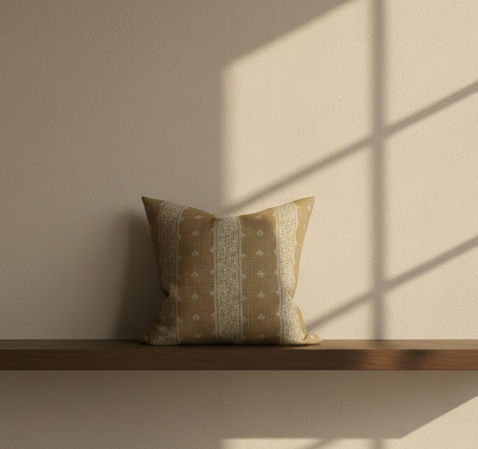 Peter Dunham Fez Pillow Cover in Bronze