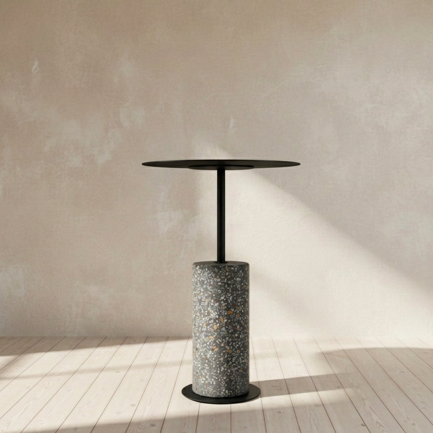 Lillith Accent Table Black