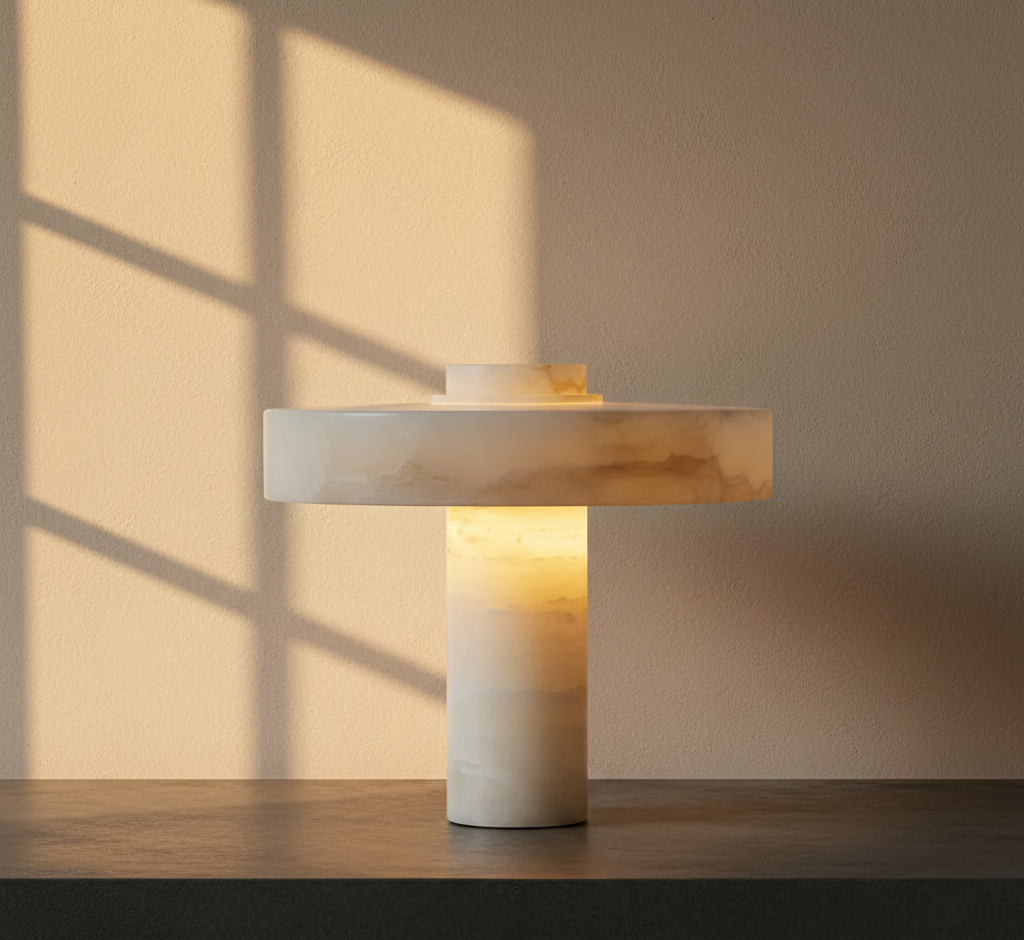 Alabaster Tramonto Table Lamp