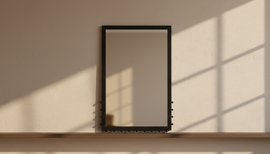 Figaro Wall Mirror Black