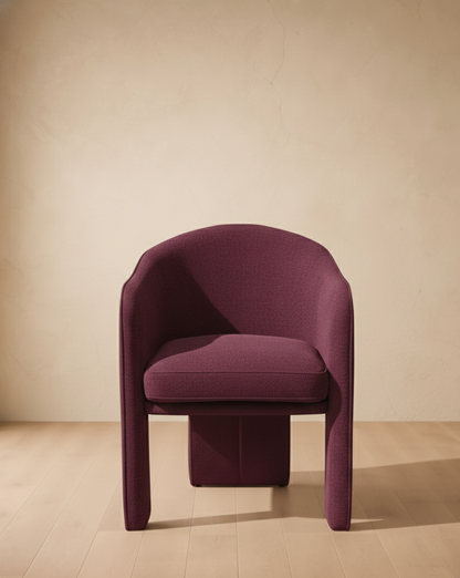 Clara Dining Chair Plum