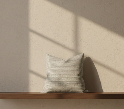 Saqqara Woven Pillow Cover in Albatross, Walter G Textiles