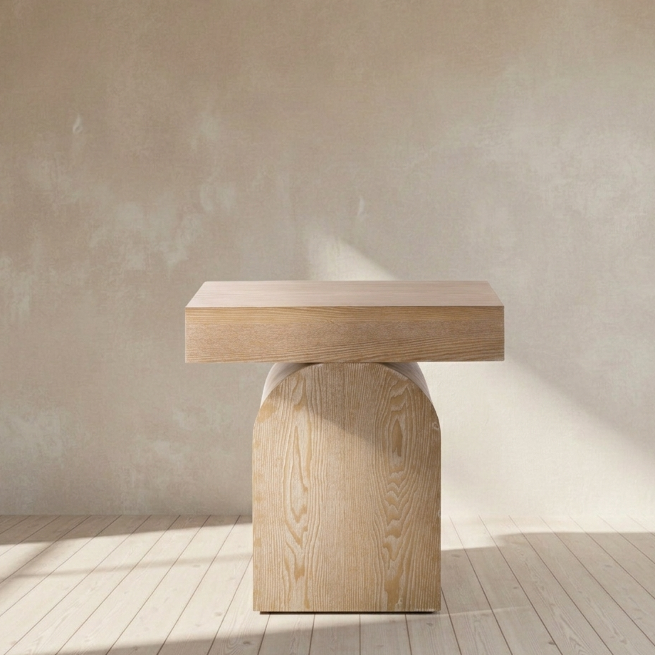 Baraki End Table - Natural