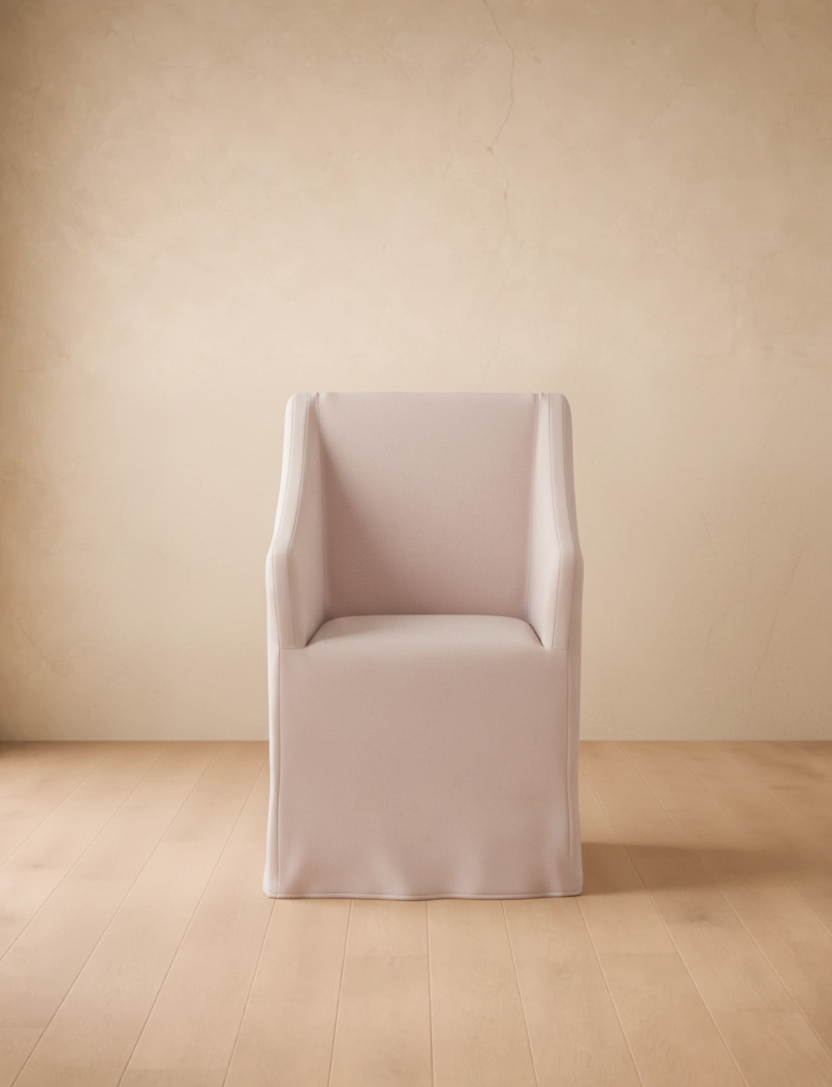 Tobin Slipcover Dining Armchair