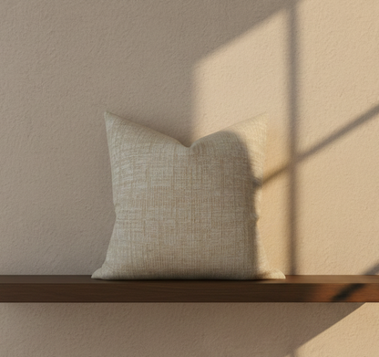 Umbra Pillow Cover in Sand, Indoor Outdoor Pillows