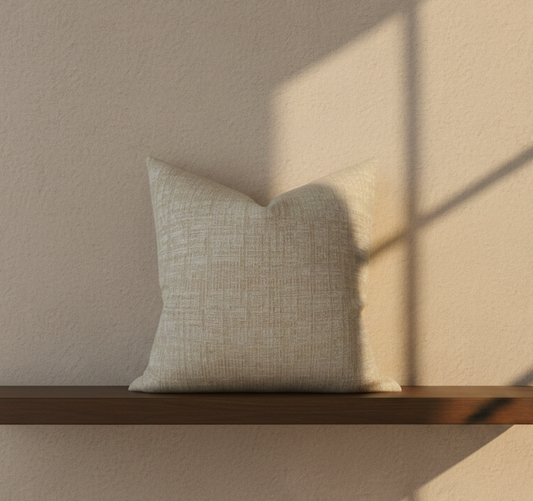 Umbra Pillow Cover in Sand, Indoor Outdoor Pillows