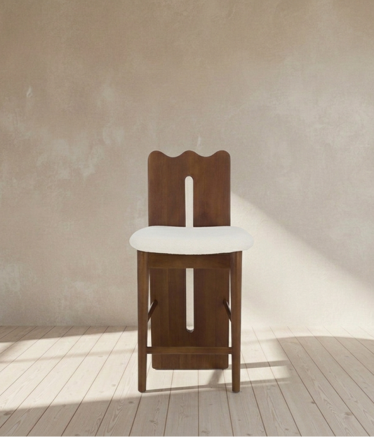 Kieran Counter Stool - Walnut