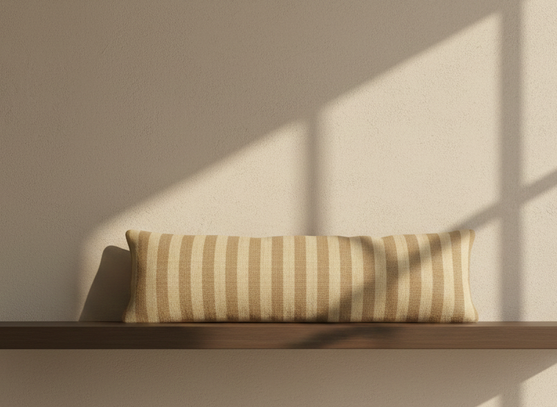 Nomy Jute Bolster Pillow