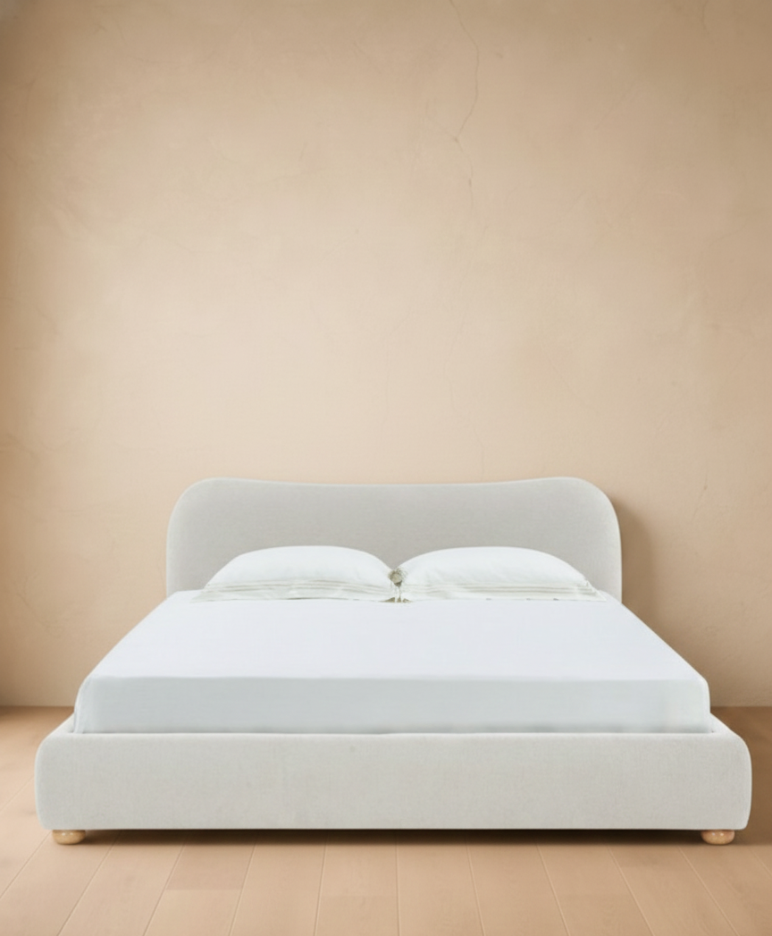 Beccarose Velvet Bed