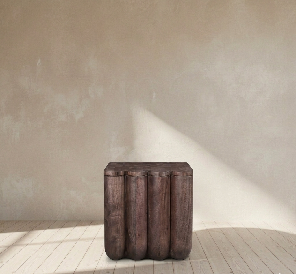 Punyo Punyo Accent Table Espresso Brown